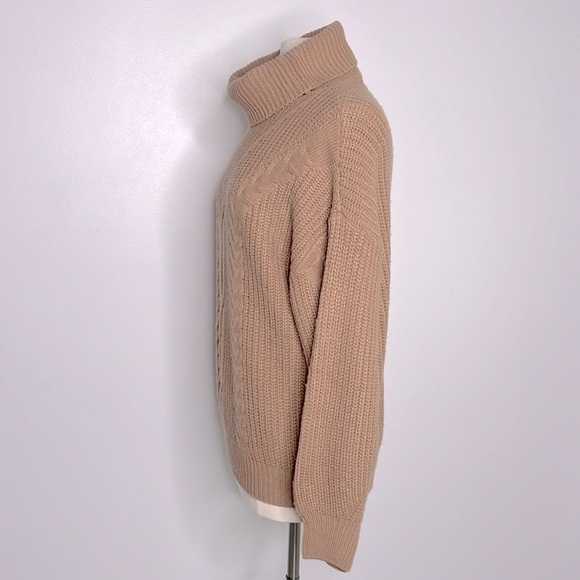 Zesica turtleneck chunky knit sweater size small - Picture 6 of 8